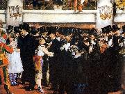 Bal masque a l'opera, Edouard Manet